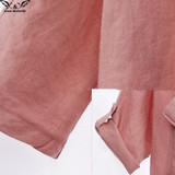 2018 high quality Summer Clothing Cardigans Casual Women's Blouses cotton Shirts for Women Fashion Plus Size zipper Kimonos Tops