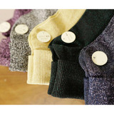 2018 Glitter Knitted Socks Women harajuku kawaii Socks Glitter Japanese Socks calcetines mujer sokken skarpetki skarpetki