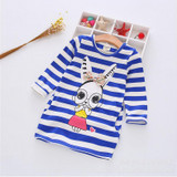 2018 Girls Dress Cartoon Kids Dresses For Girl Clothes 2-8Y Baby children clothing Vestidos Costume Roupas Infantis Menina