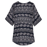 2018 Fashion Women Spring Summer Blouses Floral Print Casual Beach Boho Kimono Cardigan Ladies Long Blusas Tops Cover Up S-6XL