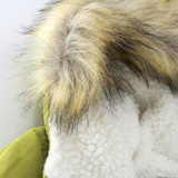 Autumn Winter children jackets Girls Boys Coats Hooded Faux Fur Collar Kids Outerwear 10T Cotton Padded Baby Girl Boy Snowsuit