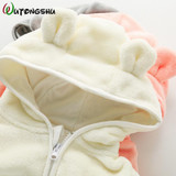 Autumn Winter Children Jackets Baby Boys Warm Coat Full Sleeves Girl Outerwear &amp; Jackets For Girls Hooded Children Girl Clothes