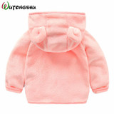 Autumn Winter Children Jackets Baby Boys Warm Coat Full Sleeves Girl Outerwear &amp; Jackets For Girls Hooded Children Girl Clothes