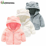 Autumn Winter Children Jackets Baby Boys Warm Coat Full Sleeves Girl Outerwear &amp; Jackets For Girls Hooded Children Girl Clothes