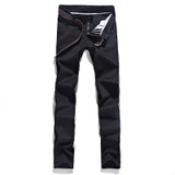 Autumn Winter casual pants New Fashion 2016 Slim Straight Men Casual Pants Man Pocket Trousers men Plus Size Free Shipping