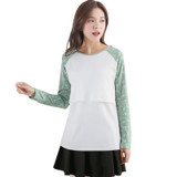 autumn winter Breast Feeding Tops Tees Maternity Nursing Clothes Pregnant Women Breastfeeding T-shirt Maxi Premama Wear Clothing