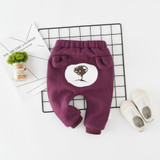 Autumn Winter Baby Trousers Soft Thick Warm Pants Casual Fashion Newborn Baby Boys Girls Pants Infant Boy Pants
