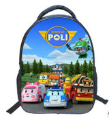 Children Mini School Bags for Boys Girls 3D Cartoon Robocar Poli Schoolbag Kindergarten Baby Backpack Kids Mochila Infantil