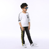 Children Jeans Pants Spring/Autumn Fashion Kids Casual Elastic Waist Trousers For Boys 3-15 Years denim boy jeans pants