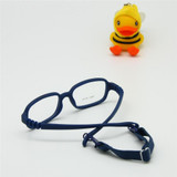Children Glasses Frame with Strap Size 46/16 One-piece No Screw 4-6Y, Flexible Optical Boys Girls Glasses