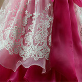 Children Girls Princess Dress Lush Formal Prom Party Ball Gown Little Bridesmaid Wedding Girl Baby Kids Girls Dresses