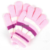 Children Girls Boys Kids Magic Stretchy Mittens Knitted Gloves Winter Warmer