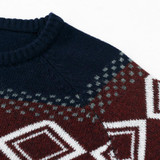 Autumn Winter 2017 New Arrival Brand Men Wool Sweater O-neck Thick Jacquard Kintwear Pullover Mens Sweaters MY343