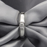 LASAMERO Ring For Women 0.116ct Certified diamond Ring Accents 18k Gold Real Engagement Wedding Ring