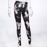 2018 Fashion Women Mesh Print Fitness Leggings Workout Patchwork Sporting Leggings Skinny Women Pants Adventure Time Bottom