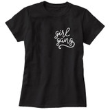 2018 Fashion Women Girl Gang T Shirt Summer Clothing Hipster Tumblr Slogan T Shirts Women Tops Punk Harajuku Tee Shirt Femme