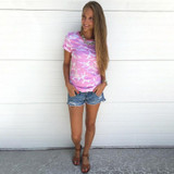 2018 Fashion Shirt Female T-shirt Tumblr Camouflage Prints Tops Short Sleeves Women Tshirt Military Uniform Casual Top Clothing