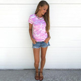 2018 Fashion Shirt Female T-shirt Tumblr Camouflage Prints Tops Short Sleeves Women Tshirt Military Uniform Casual Top Clothing