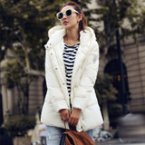 Wadded Jacket Female 2017 New Women's Winter Jacket Cotton Hooded Coat Slim Parkas Ladies Jackets And Coats M-XXL