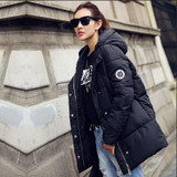 Wadded Jacket Female 2017 New Women's Winter Jacket Cotton Hooded Coat Slim Parkas Ladies Jackets And Coats M-XXL