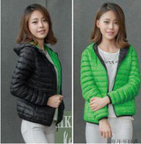 VXO New 2017 Winter Two Side Women 90% White Duck Down Jacket Women's Hooded Ultra Light Down Jackets Warm Winter Coat Parkas