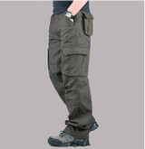 VXO  Men's Cargo Pants Casual Mens Pant Multi Pocket Military Overall Men Outdoors High Quality Long Trousers