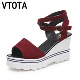 VTOTA Women Sandals Fashion Platform Sandals Wedges Women Shoes High Heels Summer Shoes tenis feminino Female Shoes Women R08