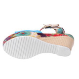 VTOTA Summer Shoes Women Sandals Sweet high-heeled Shoes Wedges Fish Head Women Sandals Waterproof Platform Shoes Women 326