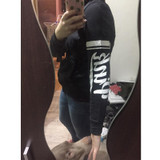 VS Love Pink Women Hoodies Tracksuit Instagram Tumblr Bts Kpop exo Vegan Blackpink Harajuku Pullover Sweatshirt Clothes Feminino