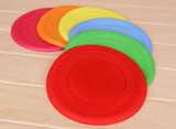Vorkin Fantastic Pet Dog Flying Disc Tooth Resistant Training Toy Play Frisbee Tide Free Shipping