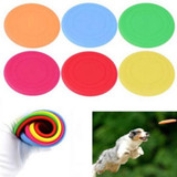 Vorkin Fantastic  Pet Dog Flying Disc Tooth Resistant Training Toy Play Frisbee Tide Free Shipping