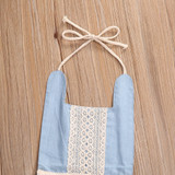 2017 Cute Newborn Baby Romper Summer Sleeveless Tassel Jean Clothes Toddler Kids Jumpsuit Backless Halter Outfits Sunsuit 2017 Cute Newborn Baby Romper Summer Sleeveless Tassel Jean Clothes Toddler Kids Jumpsuit Backless Halter Outfits Sunsuit