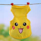 2017 Cute Pet Dog Clothes Cartoon T-shirt Soft Dogs Clothes Pet Clothing Summer Cotton Shirt Casual Coats For Small Pets