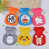 2017 Cute Pet Dog Clothes Cartoon T-shirt Soft Dogs Clothes Pet Clothing Summer Cotton Shirt Casual Coats For Small Pets