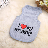 2017 Cute Pet Dog Clothes Spring T-shirt Soft Dogs Clothes Pet Cat Clothing Summer Cotton Shirt Casual Coats For Small Pets