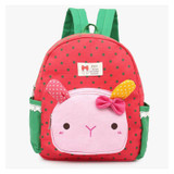 2017 cute Dot Bow Children school bags Cartoon Rabbit kindergarten baby backpack high quality canvas girls Student shoulder bags