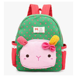 2017 cute Dot Bow Children school bags Cartoon Rabbit kindergarten baby backpack high quality canvas girls Student shoulder bags