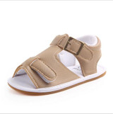 2017 Cool Summer PU Baby First Walkers Shoes Hard Sole Infants Boys Crib Shoes