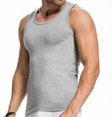 2017 Cotton Big Size Summer men clothing Tank Tops Black White Gray Singlets Sleeveless fitness men vest Bodybuilding t shirt