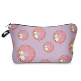 2017 Cosmetic Bags unicorn 3D printing Make up Bag New Fashion Brand makeup Bags 3D Printing Women Travel Makeup Bag