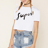 2018 New Blusas Femininas Women Blouse Shirt Crop Top Harajuku Short Sleeve O-neck Rose Print Tee Tops Brand Casual Blouses