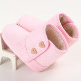 2018 New Baby First Walkers Baby Snow Boot Warm Winter Boot for Kids Non-slip Soft Bottom Toddler Shoes