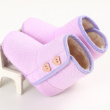 2018 New Baby First Walkers Baby Snow Boot Warm Winter Boot for Kids Non-slip Soft Bottom Toddler Shoes