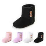 2018 New Baby First Walkers Baby Snow Boot Warm Winter Boot for Kids Non-slip Soft Bottom Toddler Shoes