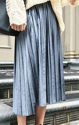 2018 New Autumn And Winter High Waisted Skinny Female Velvet Skirt Pleated Skirts Pleated Skirt Free Shipping 2018 New Autumn And Winter High Waisted Skinny Female Velvet Skirt Pleated Skirts Pleated Skirt Free Shipping