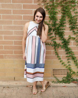 2018 New Arrive Women Lady Summer Dress Clothing Sleeveless Beach Casual Party Dress Vestidos S-5XL