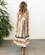 2018 New Arrive Women Lady Summer Dress Clothing Sleeveless Beach Casual Party Dress Vestidos S-5XL