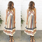 2018 New Arrive Women Lady Summer Dress Clothing Sleeveless Beach Casual Party Dress Vestidos S-5XL