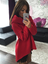 2018 New Arrival Women Winter Hoodies Scarf Collar Long Sleeve Fashion Casual Style Autumn Sweatshirts Moletom Feminino S-XL
