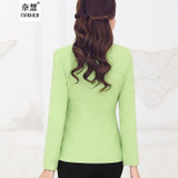 Autumn Fashion Women Blazer Suit Korean Style Female Casual Slim Coat 2016 New Arrival Plus Size 3XL elegant Women Linen Jacket